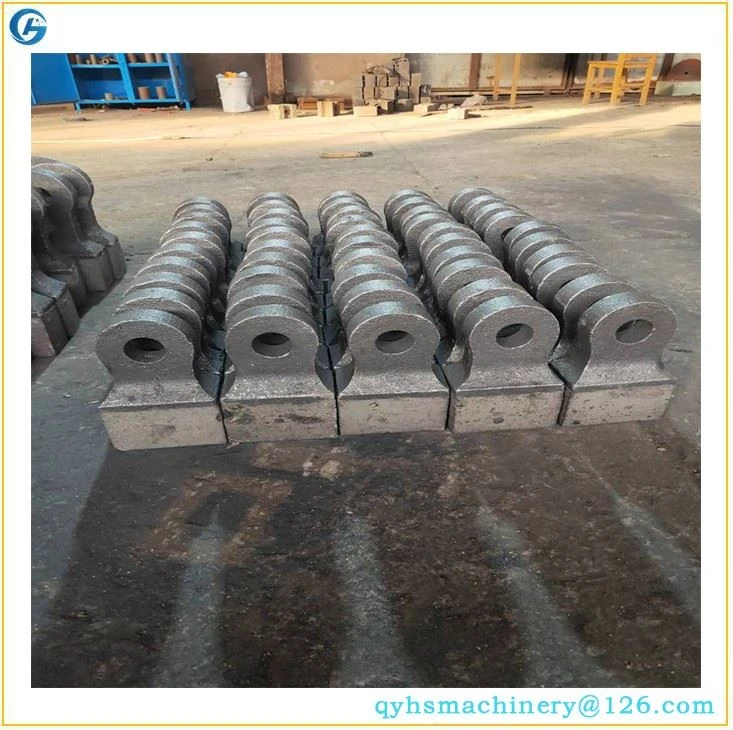 Bimetal Composite High Chromium High Manganese Steel Wear-resistant Hammer Head suppliers